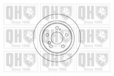 QUINTON HAZELL bdc4538 -  Тормозной диск